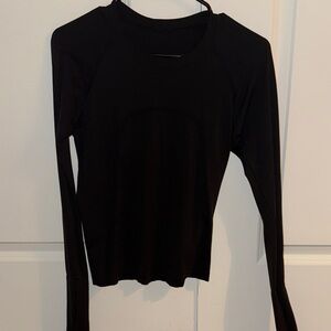 Lulu lemon Black Long Sleeve Women's Top